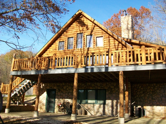 Top Coat Log Home Restoration