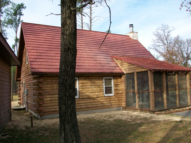 Top Coat Log Home Restoration