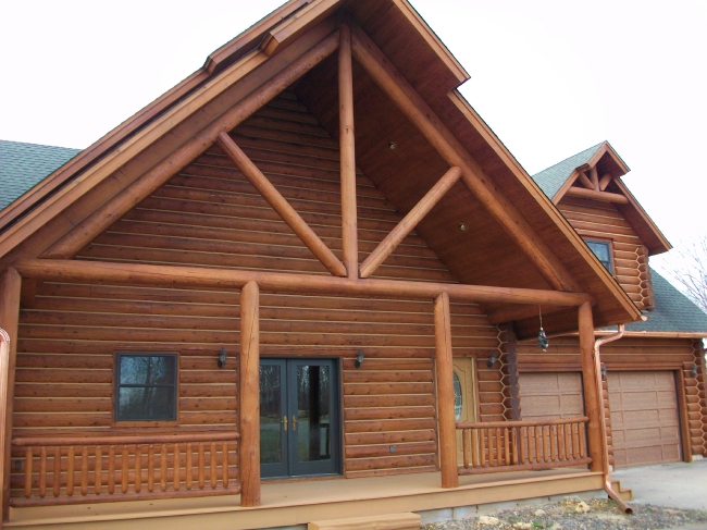 Top Coat Log Home Restoration