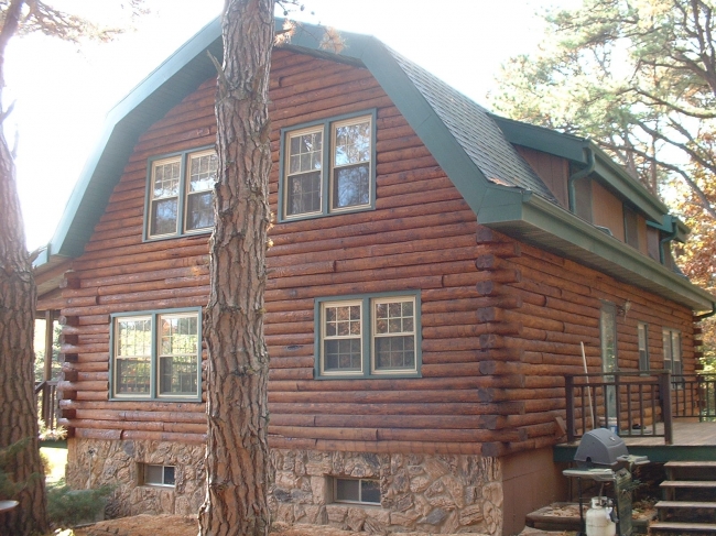 Top Coat Log Home Restoration