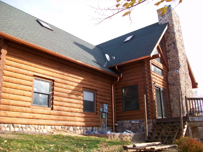 Top Coat Log Home Restoration