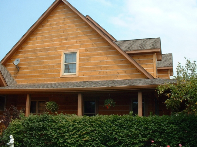 Top Coat Log Home Restoration