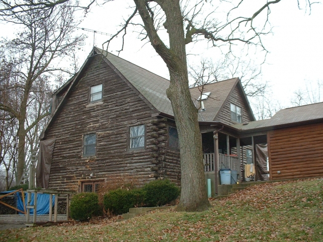 Top Coat Log Home Restoration