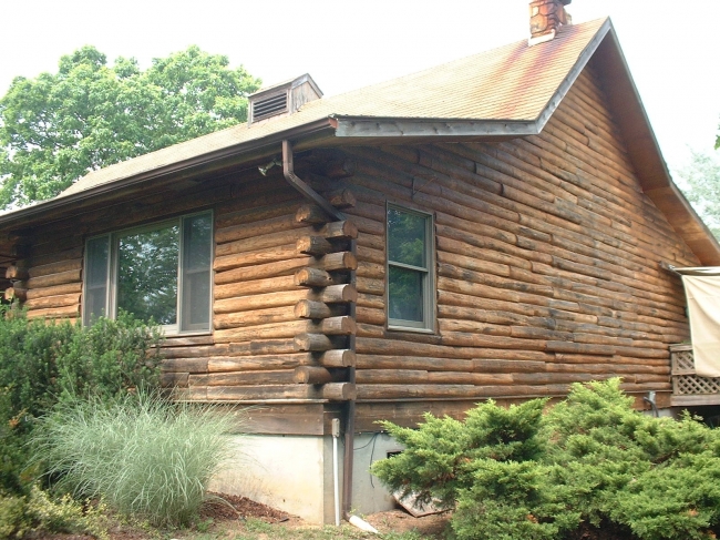 Top Coat Log Home Restoration