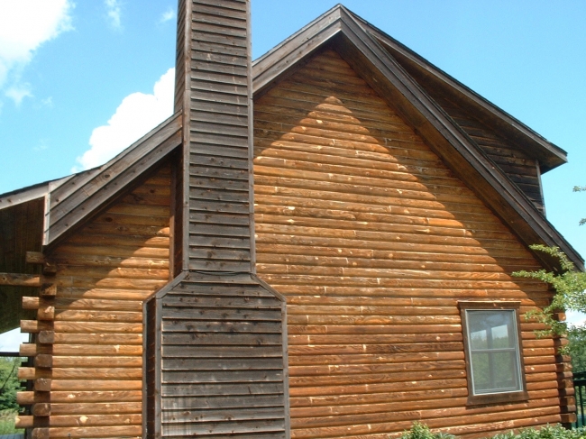 Top Coat Log Home Restoration