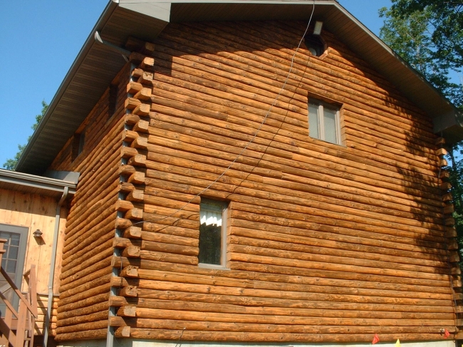 Top Coat Log Home Restoration