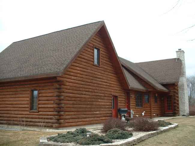 Top Coat Log Home Restoration