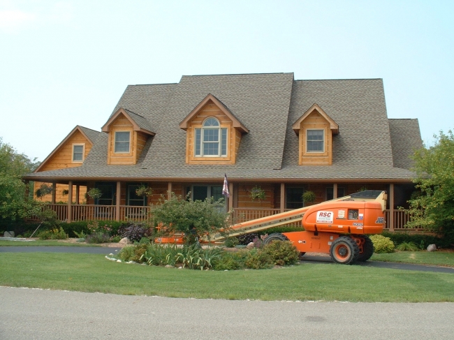 Top Coat Log Home Restoration