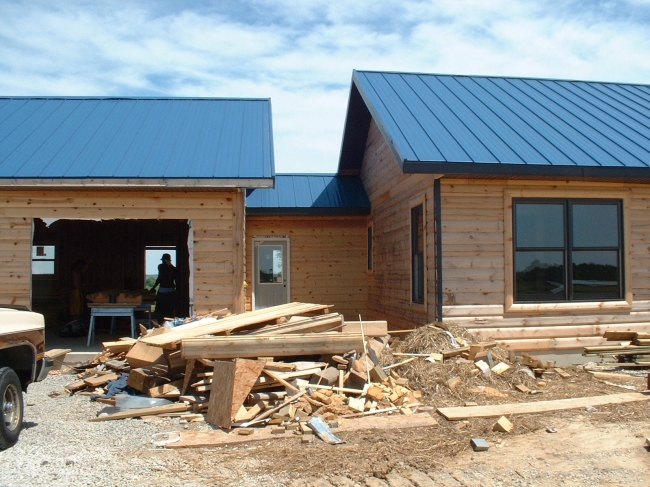 Top Coat Log Home Restoration