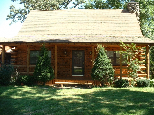 Top Coat Log Home Restoration