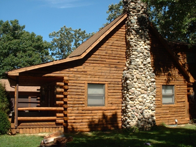 Top Coat Log Home Restoration