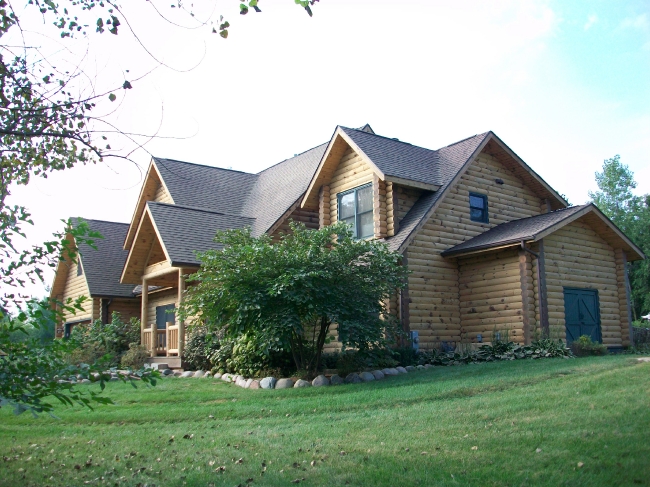 Top Coat Log Home Restoration